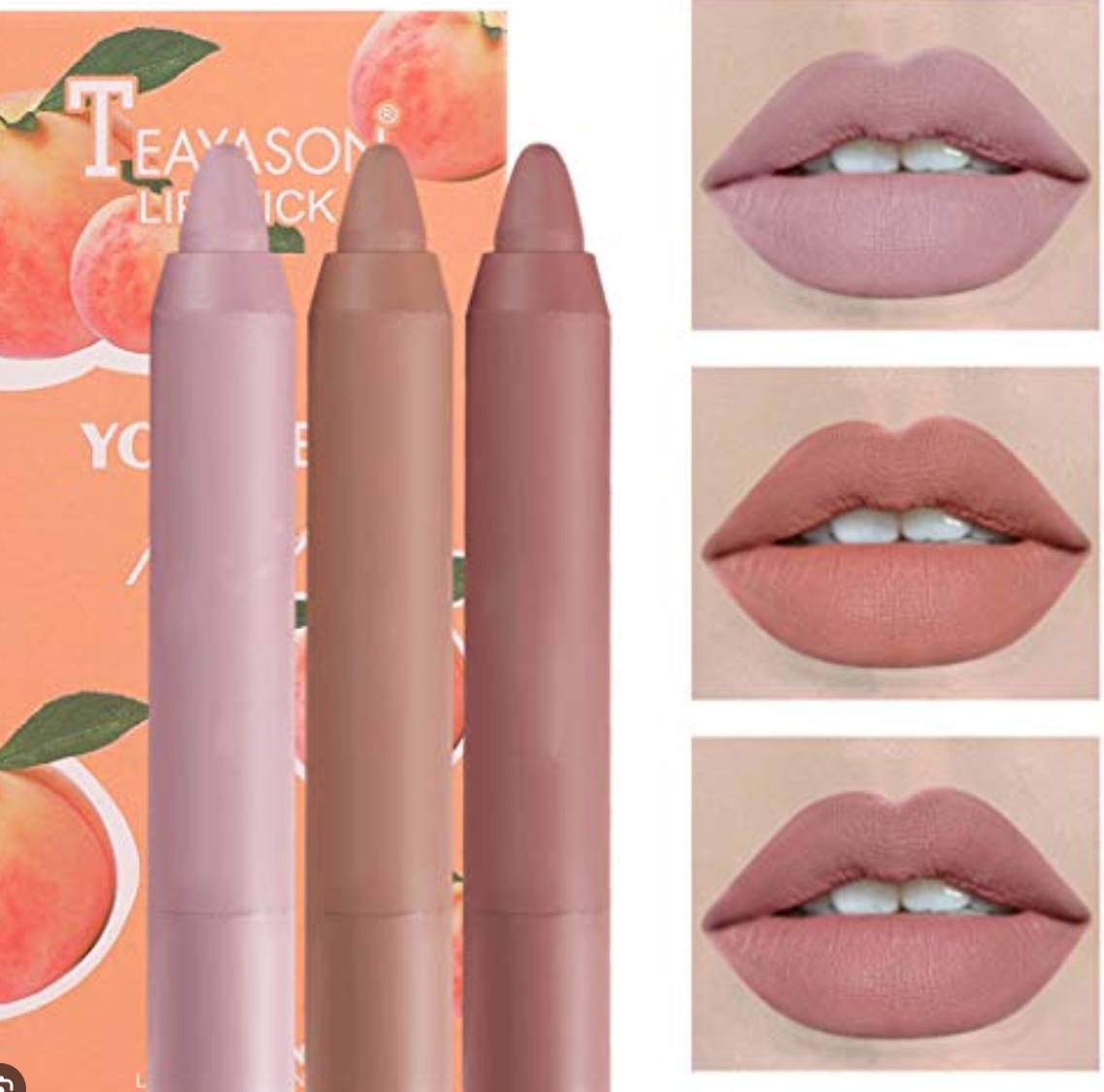 Teayason lipstick peach